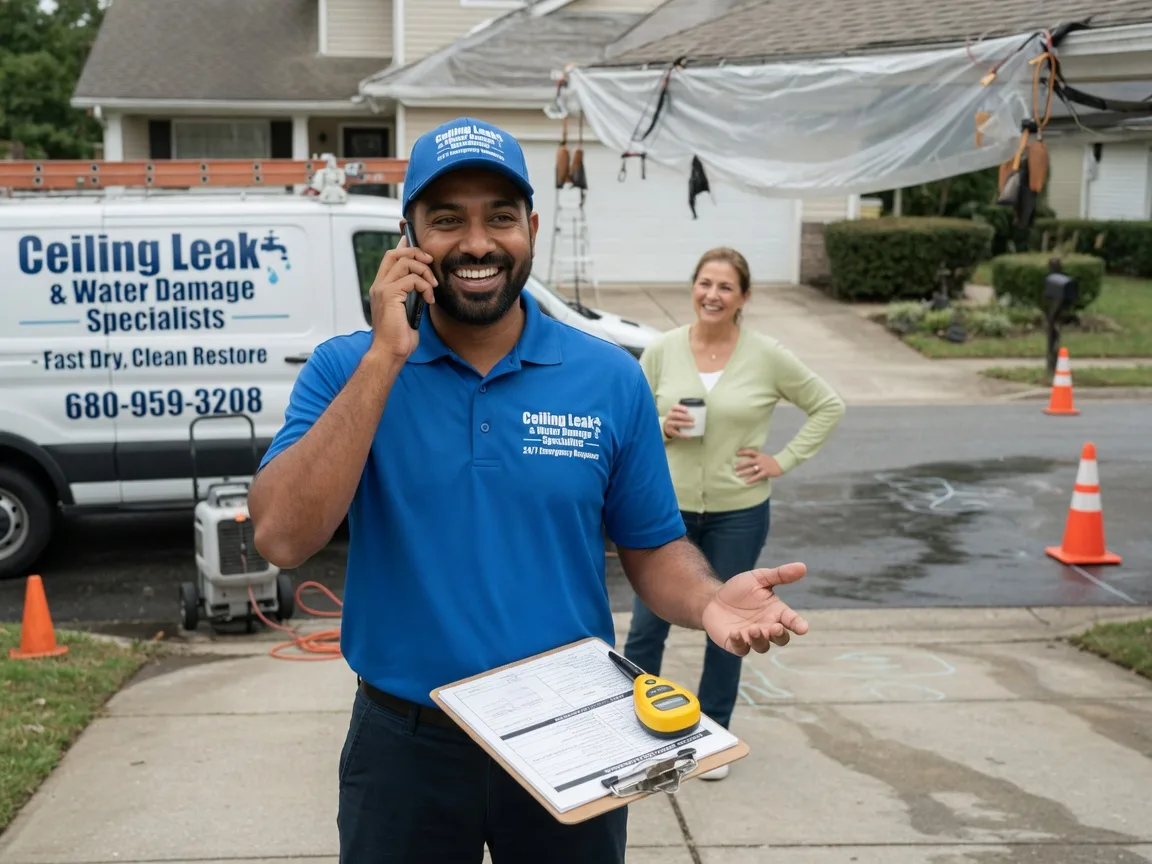 Ceiling Leak Cleanup Monkton, MD FAQs
