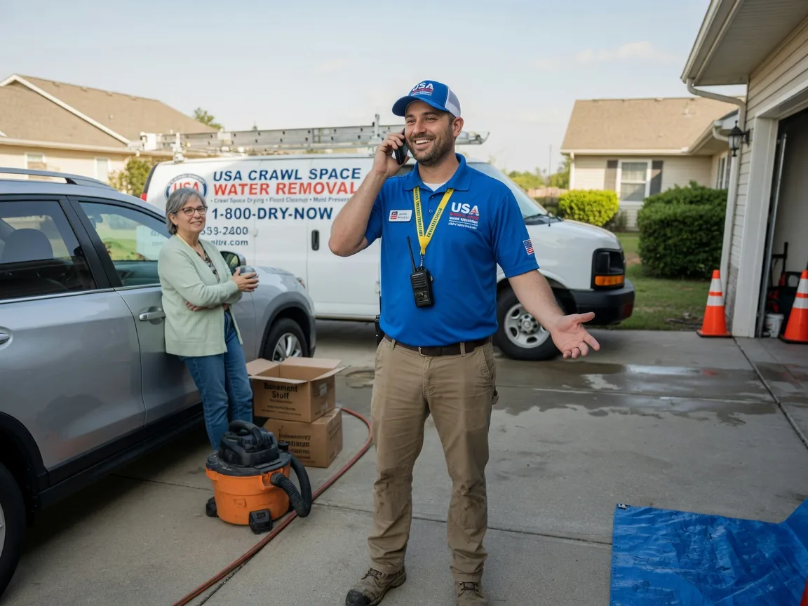 Crawl Space Water Removal Monkton, MD FAQs